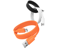 USAMS Kabel 3A Silicone Fast Charging USB-C pomarańczowy - 1569056 - zdjęcie 3
